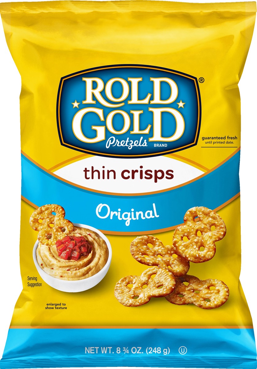 slide 2 of 7, Rold Gold Thin Crisps Original Pretzels 8.75 oz, 8.75 oz