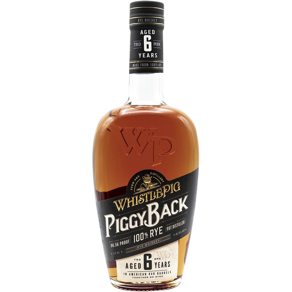 slide 1 of 1, Whistlepig Rye Piggyback, 50 ml