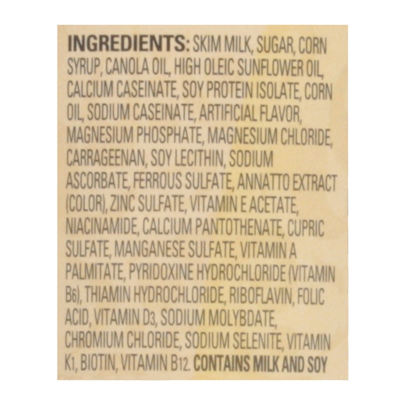 slide 6 of 8, Nutrament Eggnog Nutrition Drink, Energy Drink With Vitamins, Minerals And Protein, 11 Fl Oz Can, 11 fl oz