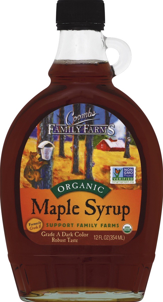 slide 2 of 2, Coombs Family Farms Organic Maple Syrup, 12 fl oz