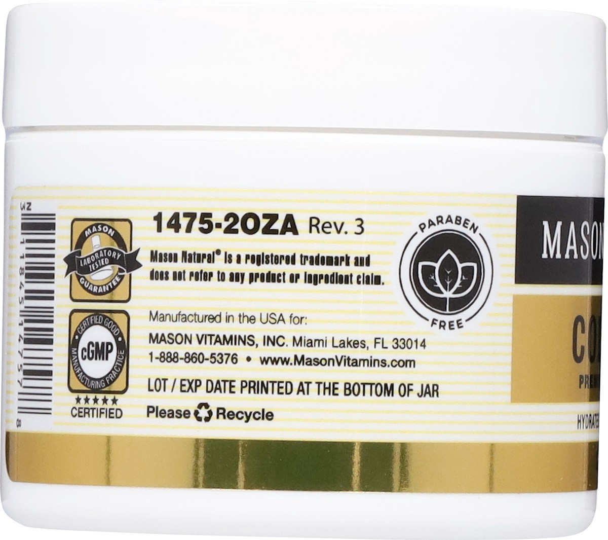 slide 7 of 11, Mason Natural Collagen Premium Skin Cream, 2 oz