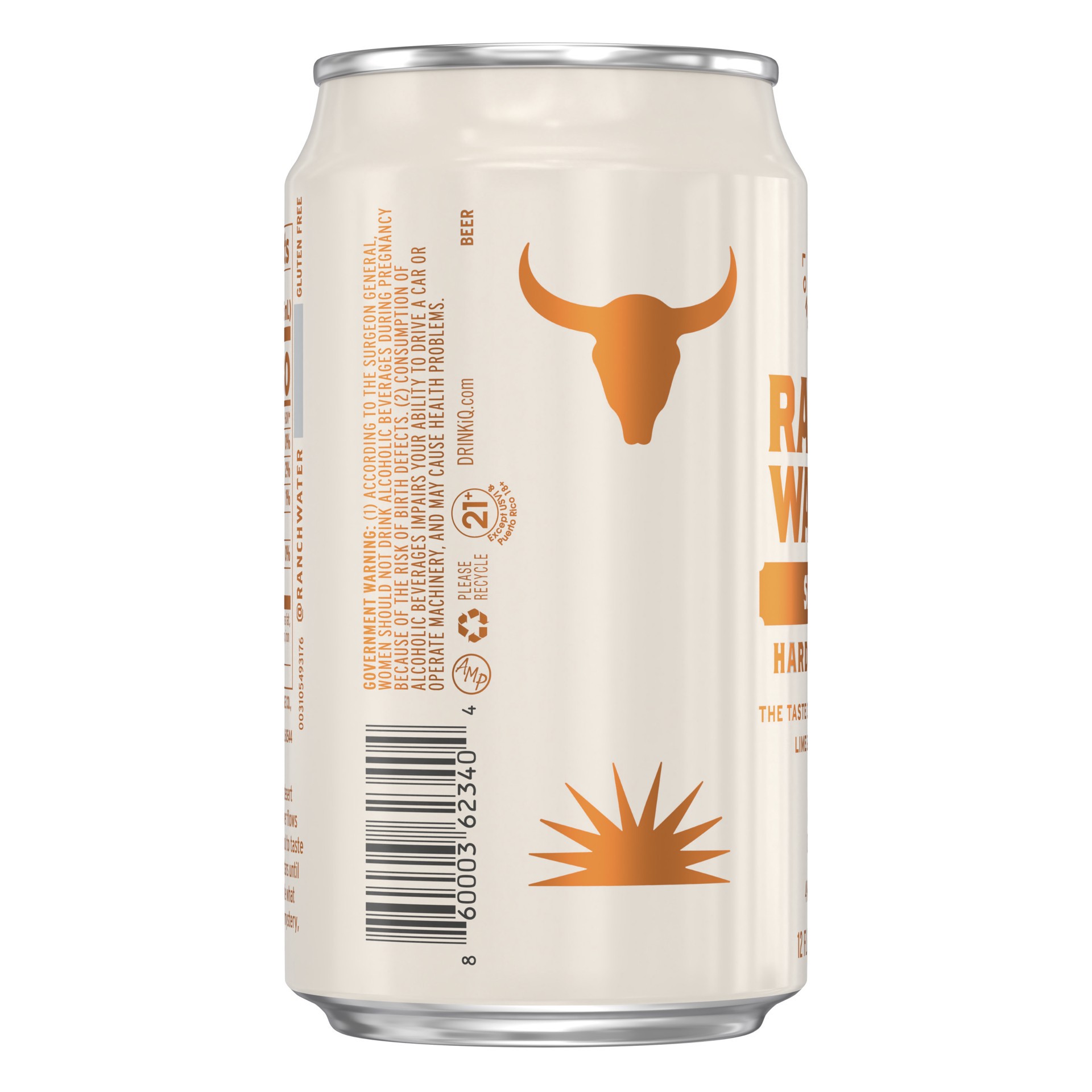 slide 4 of 9, Lone River Ranch Water Spicy Hard Seltzer, 12oz Cans, 6pk, 12 fl oz