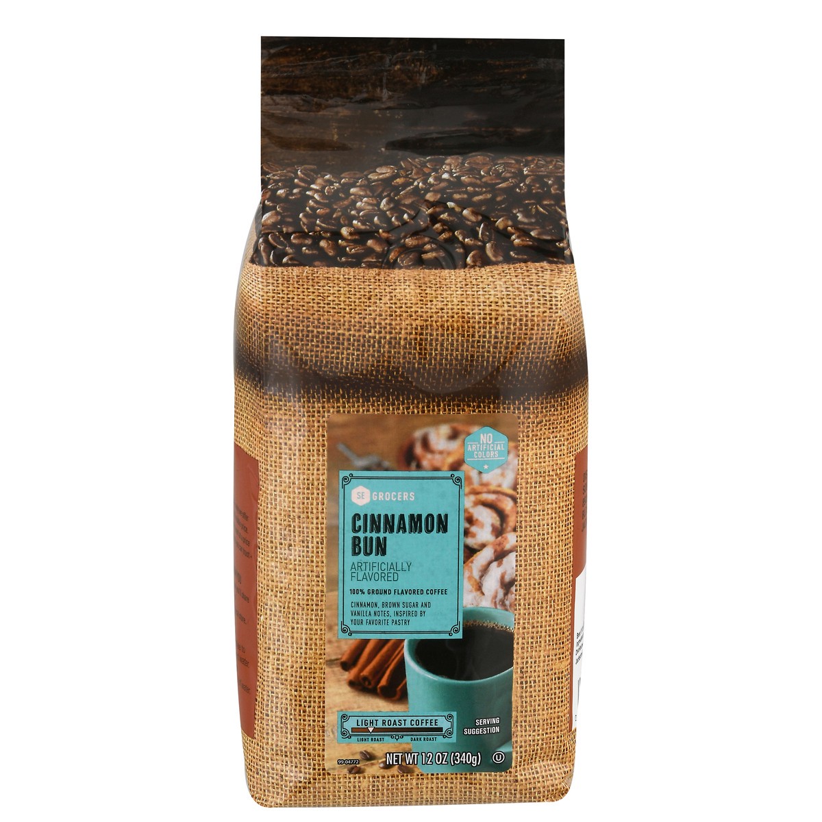 slide 12 of 13, SE Grocers Cinnamon Bun - 12 oz, 12 oz