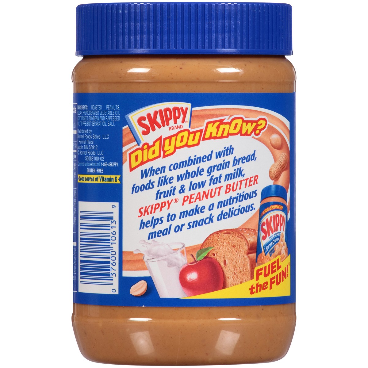 slide 2 of 7, Skippy Super Chunk Extra Crunchy Peanut Butter 28 oz. Jar, 