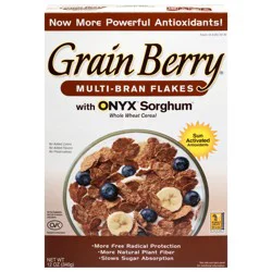 Grain Berry Multi-Bran Flakes with Onyx Sorghum Cereal 12 oz