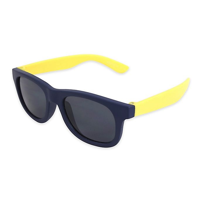 slide 1 of 1, Tiny Treasures Toddler Sunglasses - Blue/Yellow, 1 ct