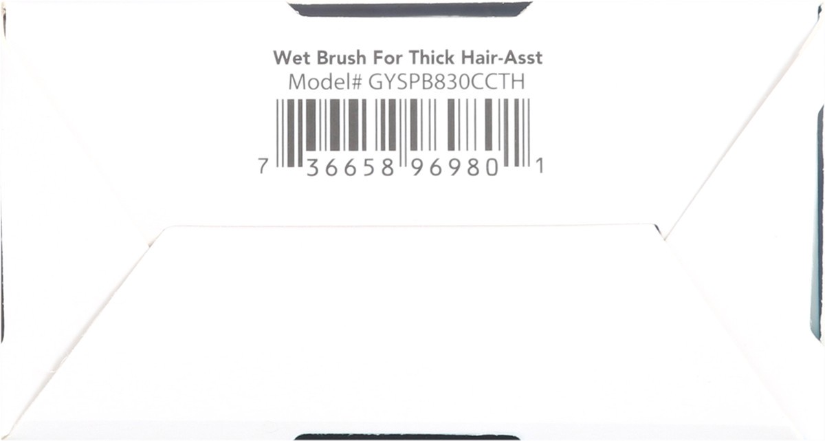 slide 6 of 9, Wet Brush Assorted Thick Hair Detangler Brush, 1 ct