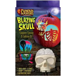 Blazing Skull Carving Kit