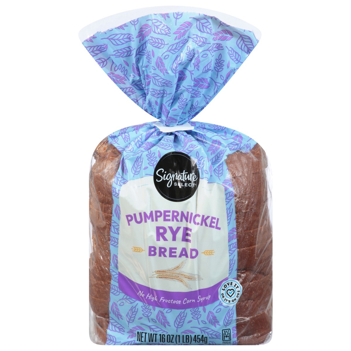 slide 1 of 7, Signature Select Pumpernickel Rye Bread 16 oz, 16 oz