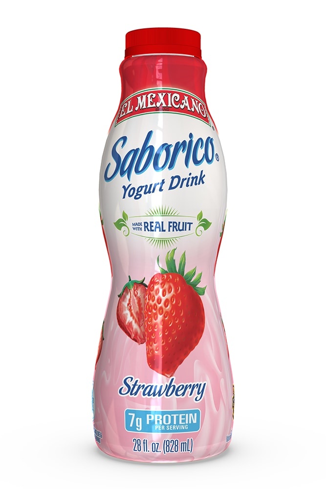 El Mexicano Saborico Strawberry Yogurt Drink 32 oz Shipt