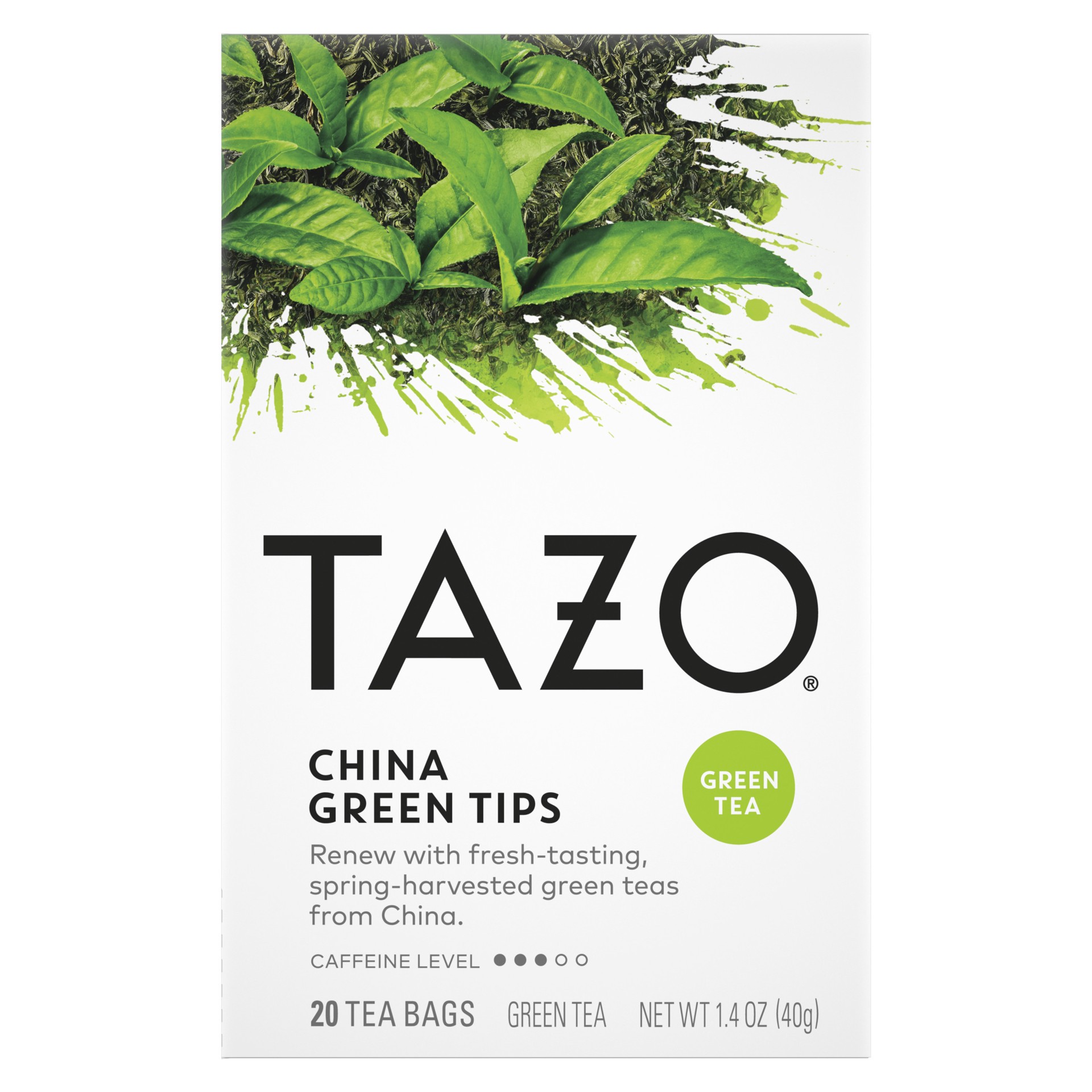 slide 1 of 4, TAZO Tea Bag China Green Tips- 20 ct, 20 ct