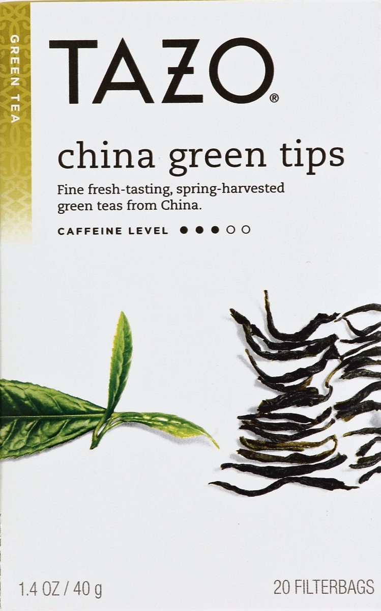 slide 1 of 4, TAZO Tea Bag China Green Tips, 20 ct, 20 ct