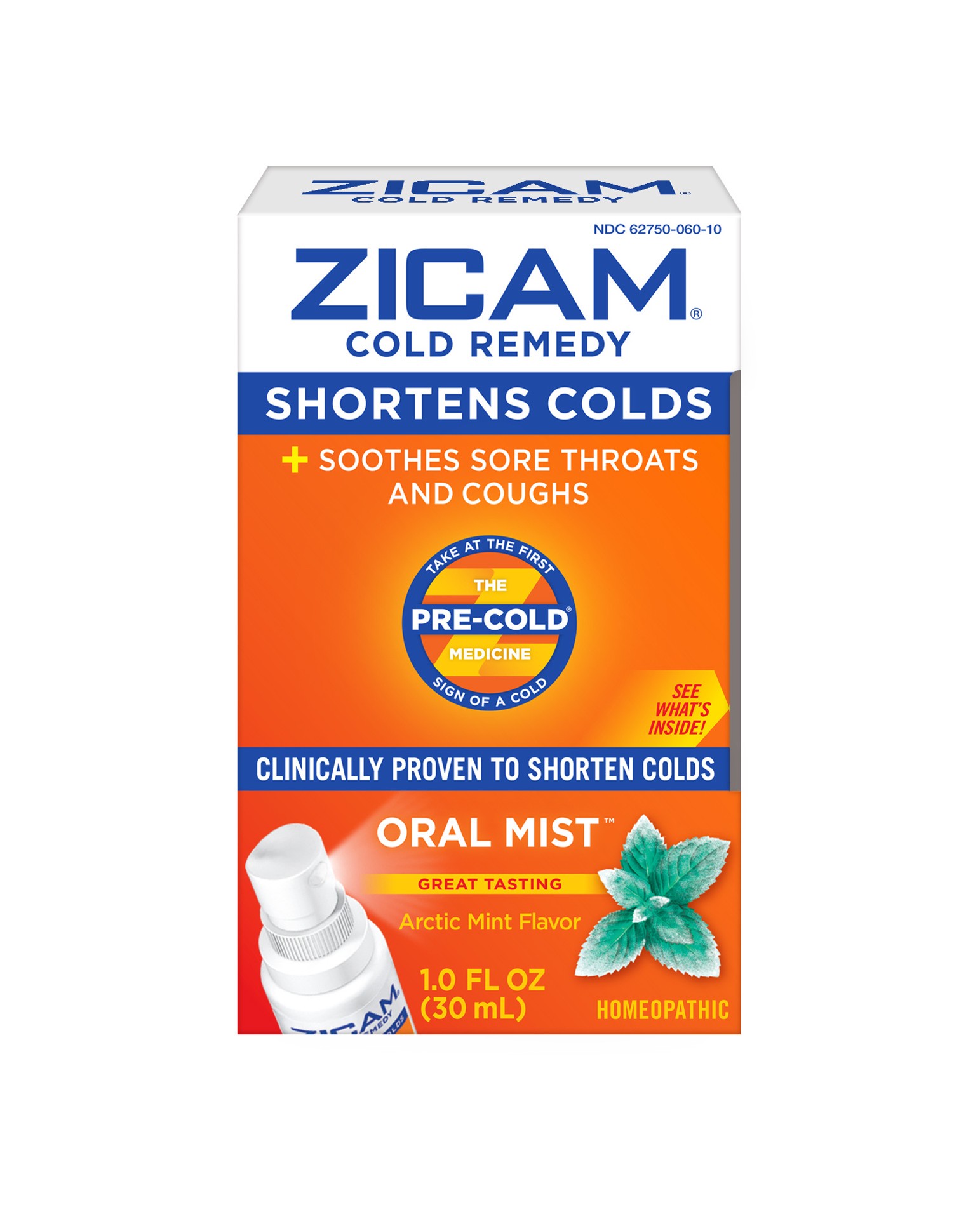 slide 1 of 4, Zicam Plus Om Arctic Mint, 1 oz