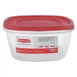 Rubbermaid Square 14 Cup Easy Find Lids - Each