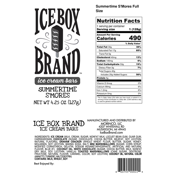 slide 3 of 5, Morinco Summertime S'Mores Full Size, Full Size