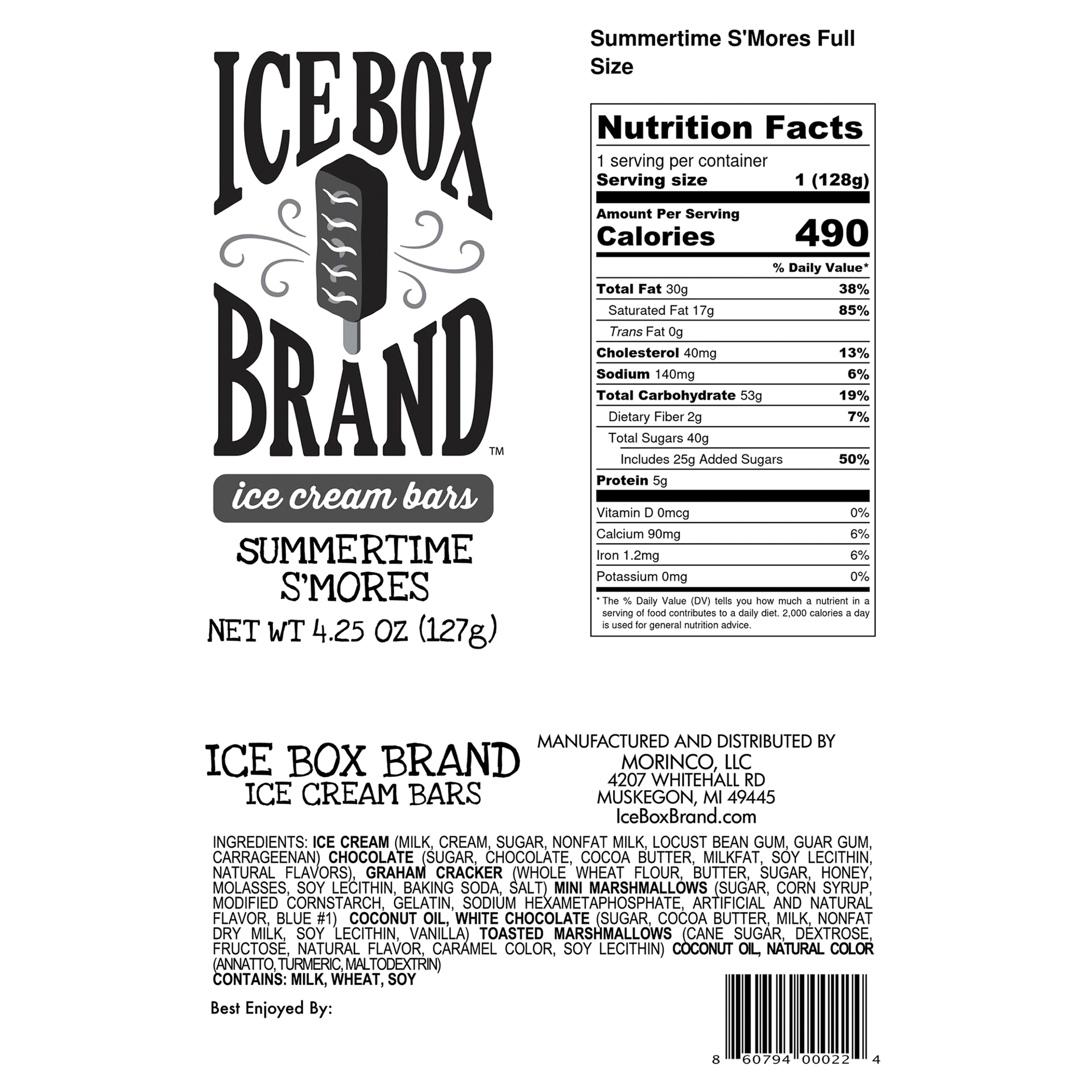 slide 2 of 5, Morinco Summertime S'Mores Full Size, Full Size