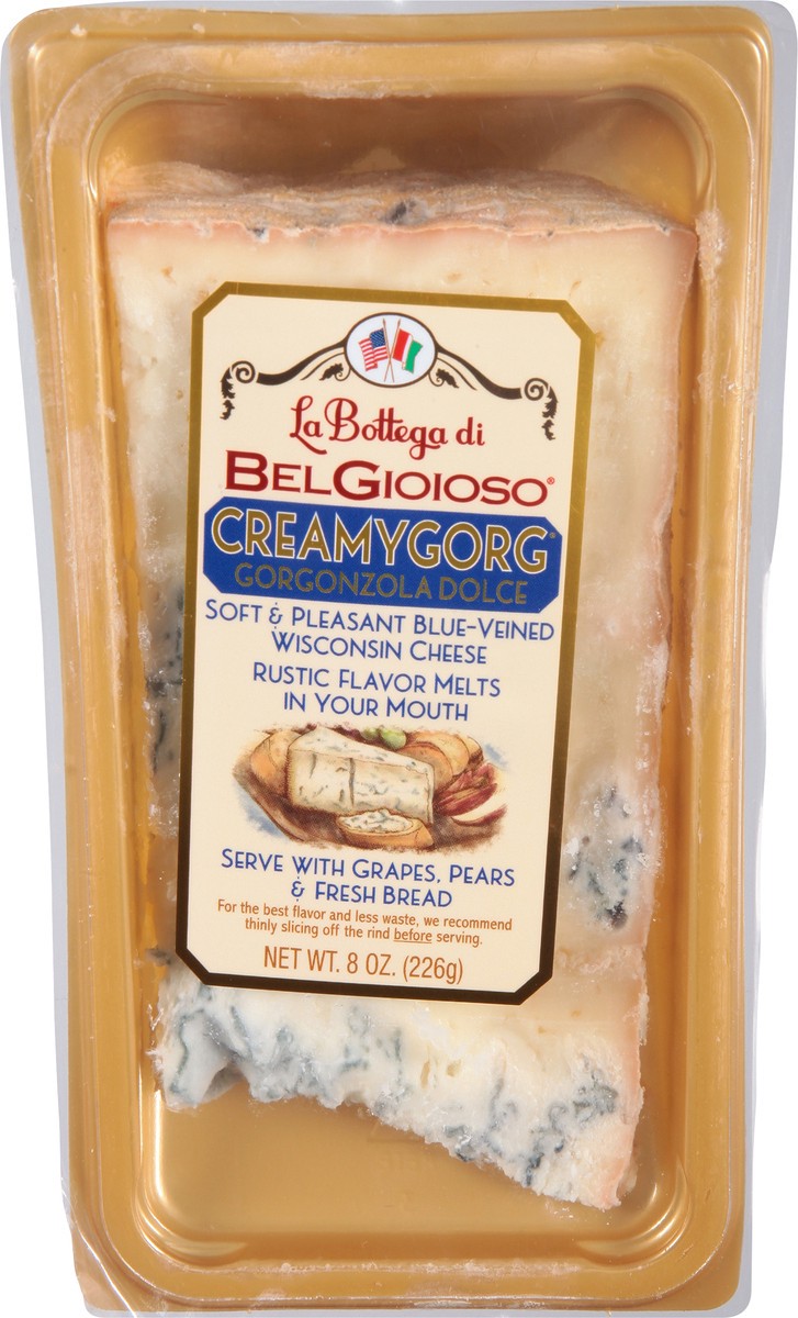 slide 6 of 9, BelGioioso CreamyGorg Gorgonzola Dolce Cheese 8 oz, 8 oz