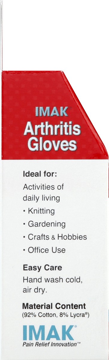 slide 2 of 5, IMAK Arthritis Gloves 1 ea, 1 ct