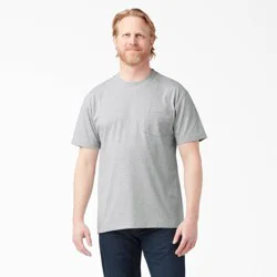 Dickies Men's Heavyweight Short Sleeve T-Shirt - Heather Gray