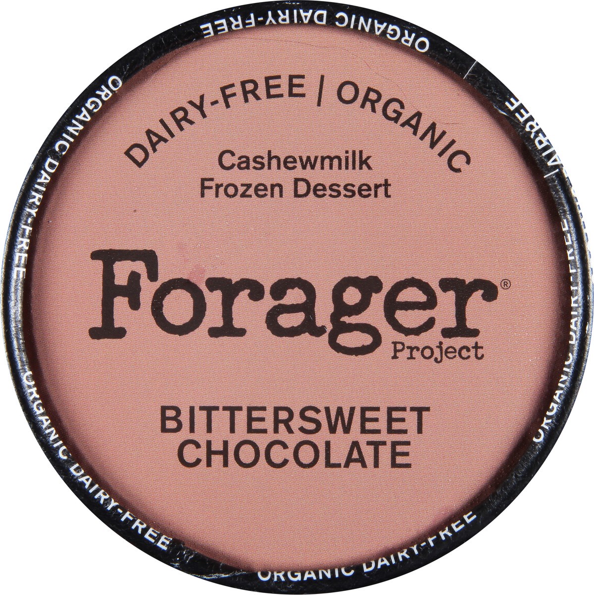 slide 5 of 9, Forager Project Bittersweet Chocolate Dairy-Free Organic Cashewmilk Frozen Dessert 14 fl oz, 14 fl oz