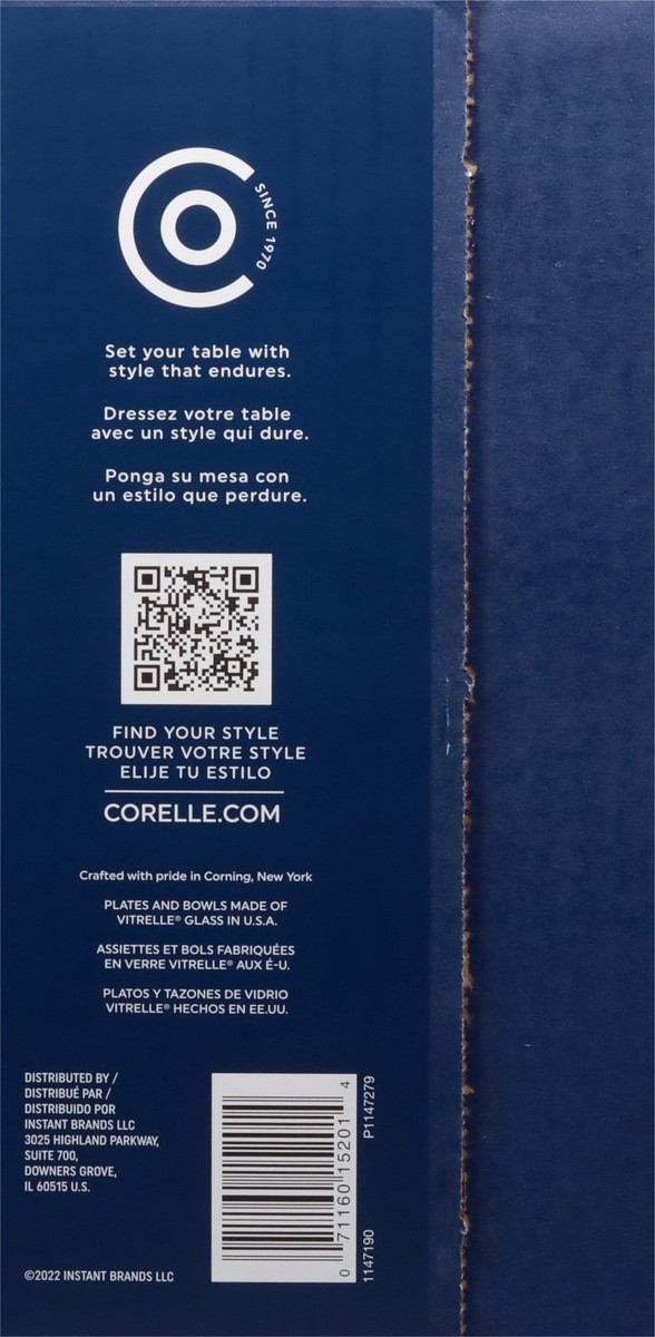 slide 9 of 9, Corelle Splendor Square Dinnerware Set, 12 ct