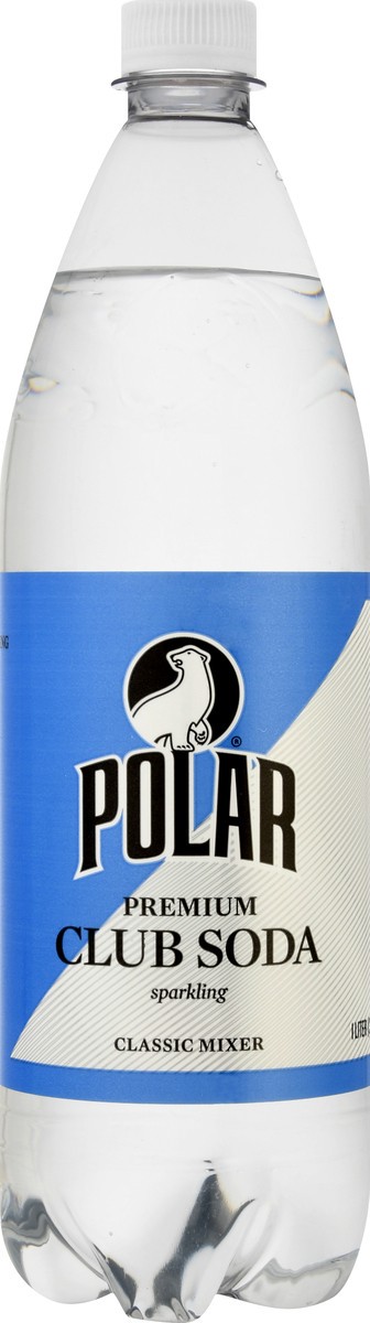 slide 5 of 13, Polar Club Soda 1 lt, 1 l