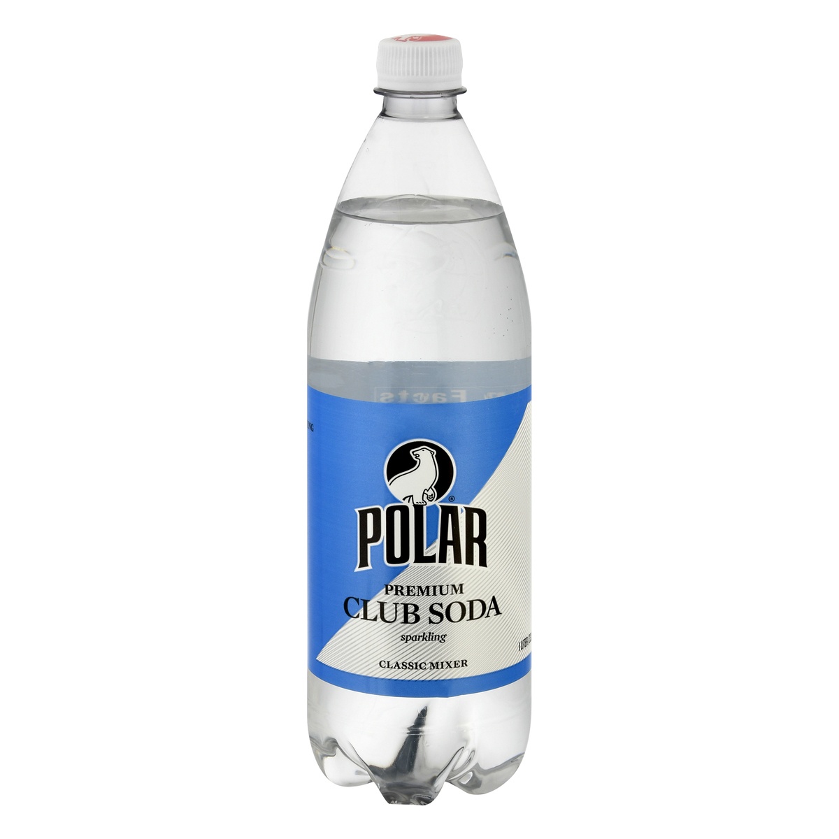 slide 1 of 1, Polar Club Soda, 1 liter