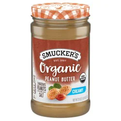 Smucker's Smucker’s Organic Creamy Peanut Butter, 26 Oz. Jar