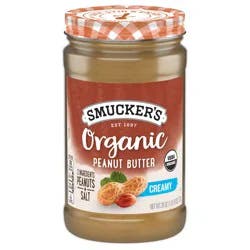 Smucker's Smucker’s Organic Creamy Peanut Butter, 26 Oz. Jar