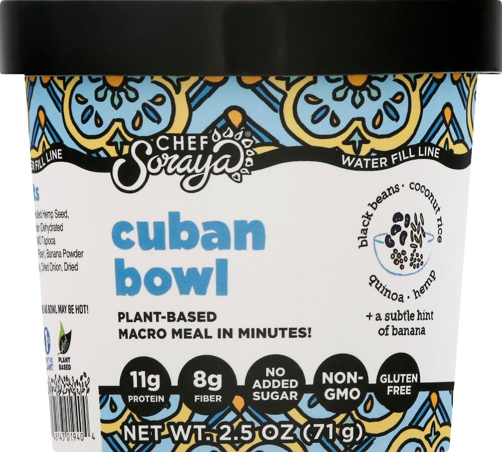 slide 1 of 1, Chef Soraya Eat A Bowl Cuba Black Beans & Rice, 2.5 oz