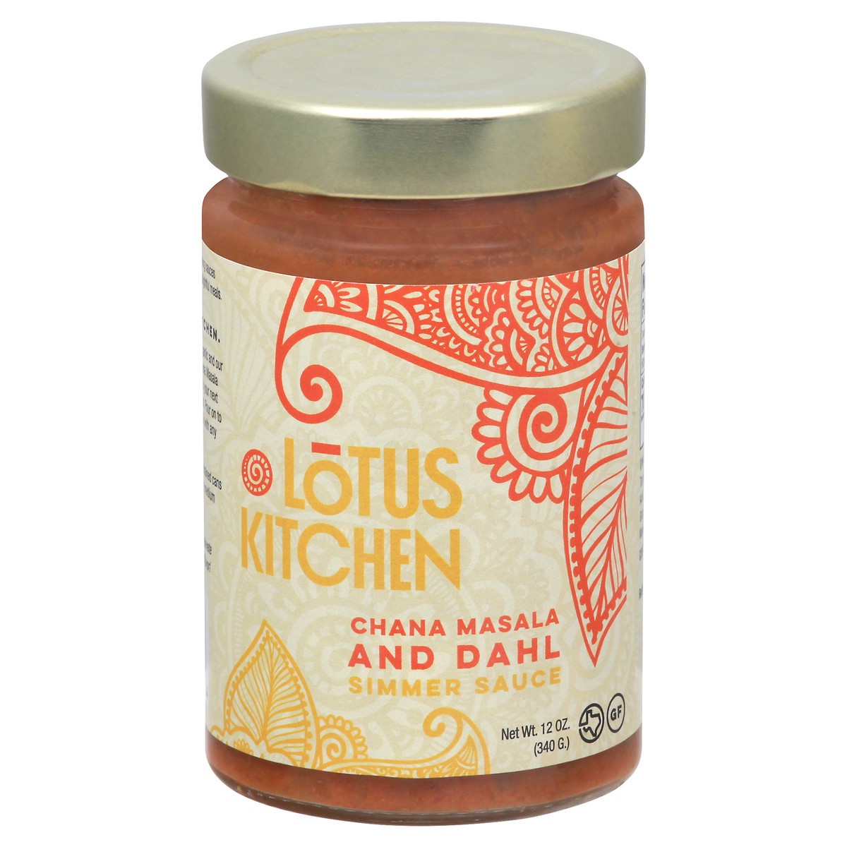 slide 2 of 13, Lotus Kitchen Chana Masala and Dahl Simmer Sauce 12 oz, 12 oz