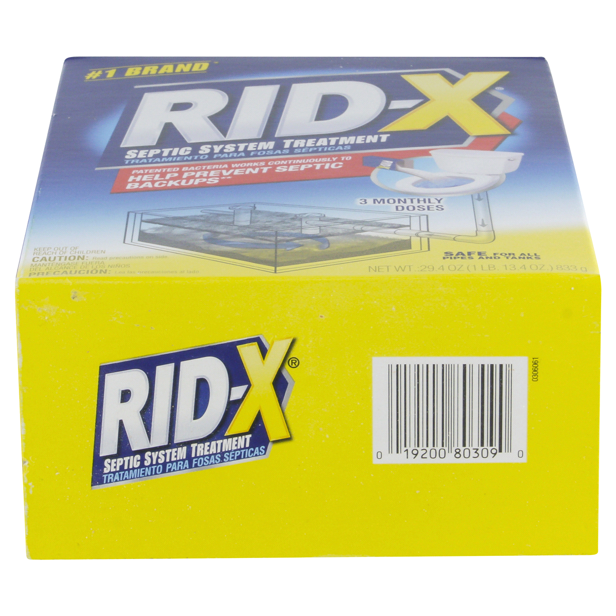 slide 5 of 5, RID-X Septic System Treatment - 3 Dose Powder, 29.4 oz