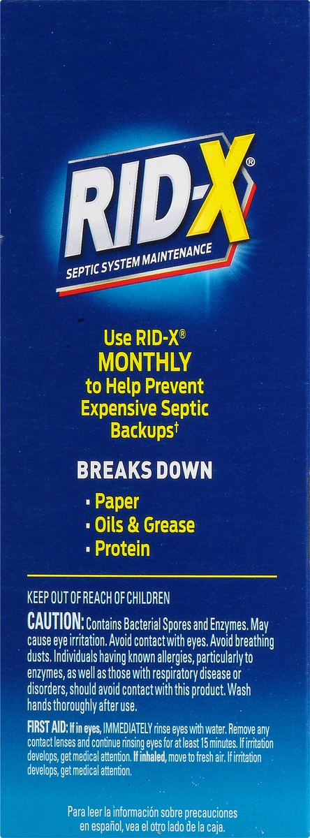 slide 7 of 9, RID-X Septic Tank Treatment, 3 Month Supply Of Powder, 29.4oz, 100% Biobased, 29.4 oz