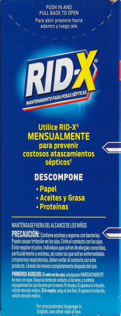 slide 8 of 9, RID-X Septic Tank Treatment, 3 Month Supply Of Powder, 29.4oz, 100% Biobased, 29.4 oz