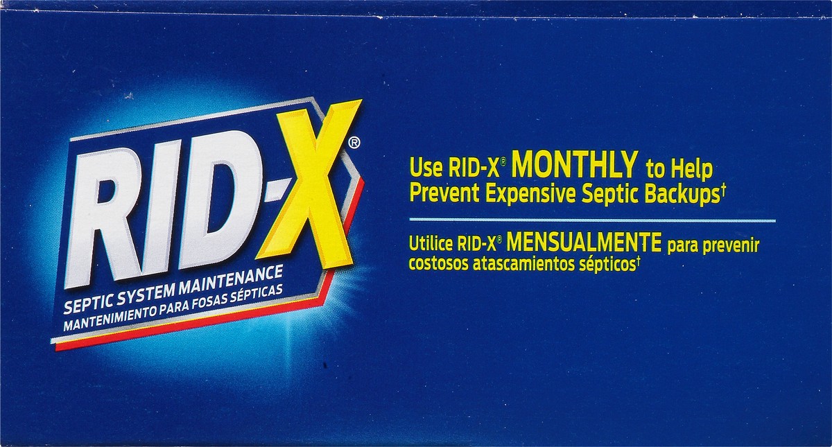 slide 9 of 9, RID-X Septic Tank Treatment, 3 Month Supply Of Powder, 29.4oz, 100% Biobased, 29.4 oz