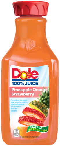 slide 1 of 1, Dole Orange/Strawberry/Pineapple, 59 oz