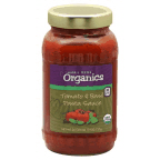 slide 1 of 1, HT Organics Pasta Sauce - Organic Tomato and Basil, 26 oz