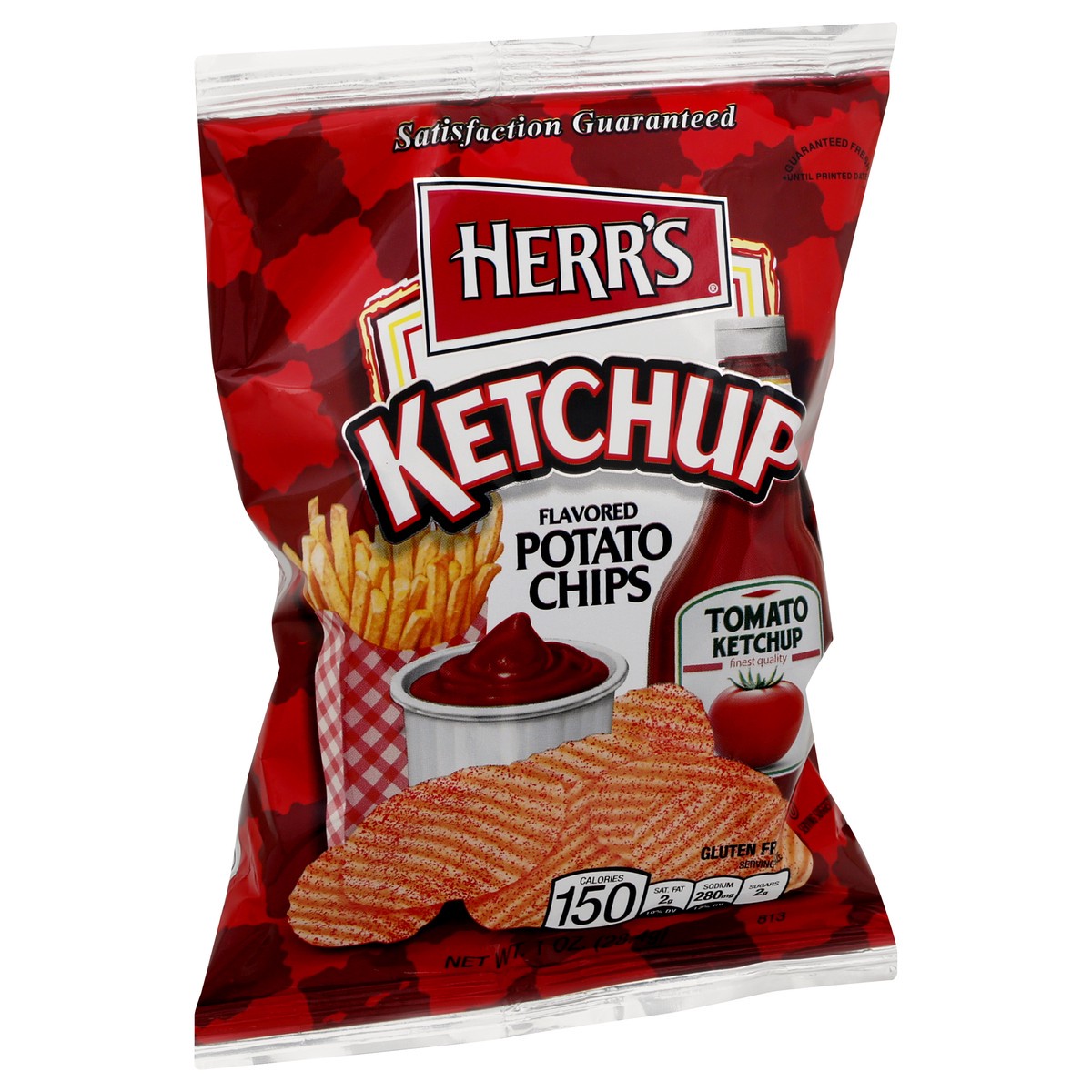 slide 2 of 9, Herr's Herrs Chip Ketchup, 1 oz