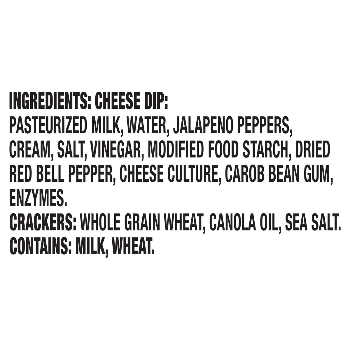 slide 10 of 13, Cracker Barrel Jalapeno Jack Cheese Dip and Crackers, 2.75 oz Package, 2.75 oz