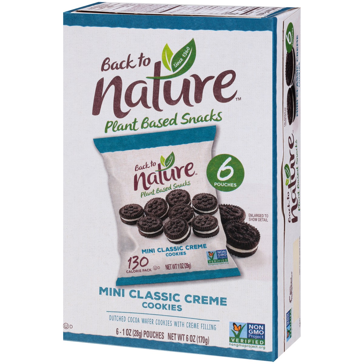 slide 3 of 9, Back to Nature™ Mini Classic Creme Cookies 6-1 oz. Pouches, 6 oz