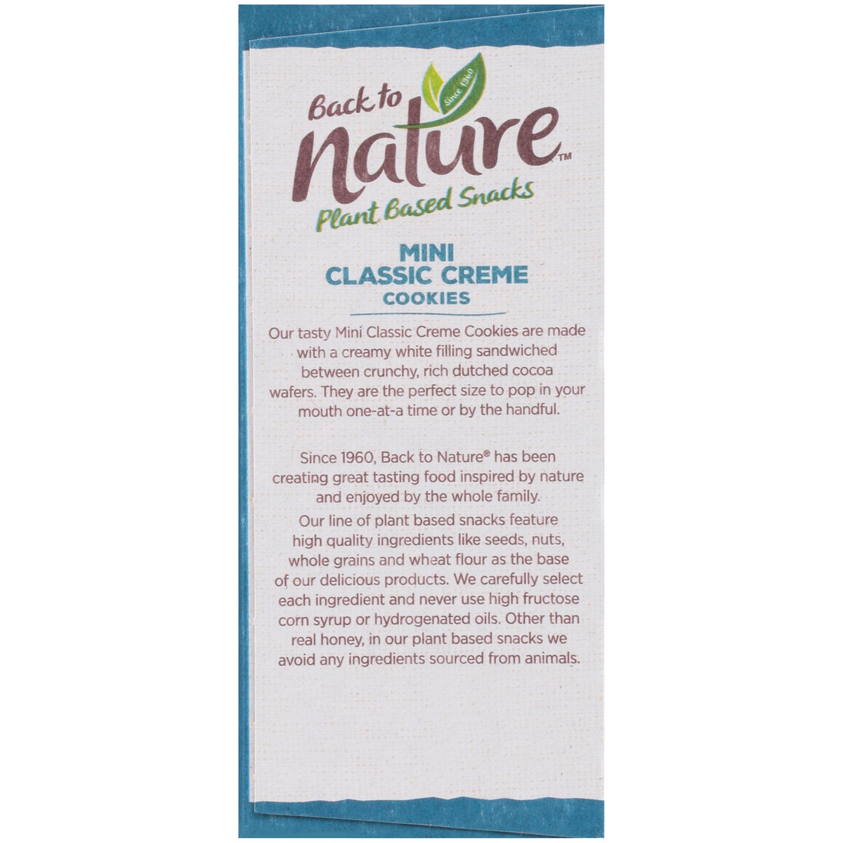 slide 4 of 9, Back to Nature™ Mini Classic Creme Cookies 6-1 oz. Pouches, 6 oz