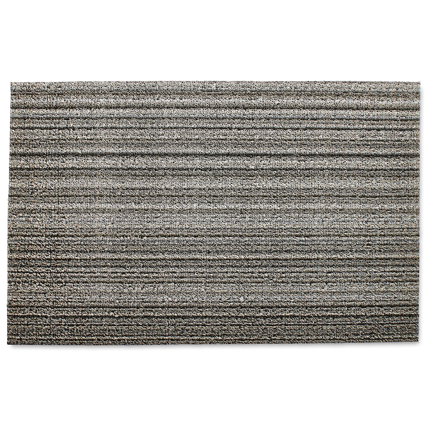 slide 1 of 1, Chilewich Skinny Stripe Shag Doormat, Birch, 1 ct