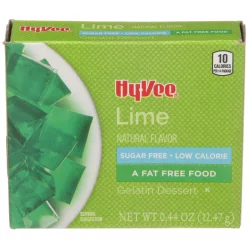 Hy-vee Lime Sugar Free Low Calorie Gelatin Dessert