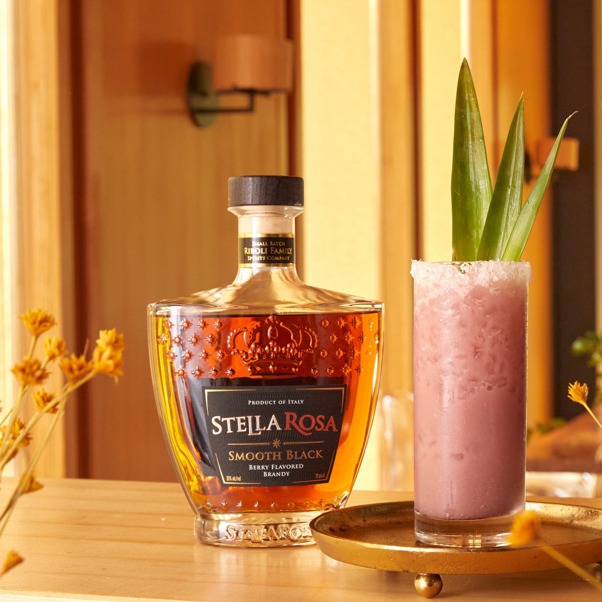 slide 9 of 9, Stella Rosa Brandy Smooth Black Italian Brandy 750 ml, 750 ml