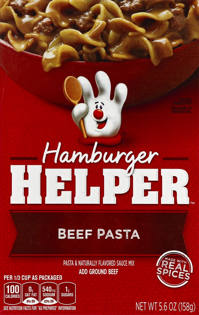slide 5 of 6, Hamburger Helper Beef Pasta, 5.6 oz