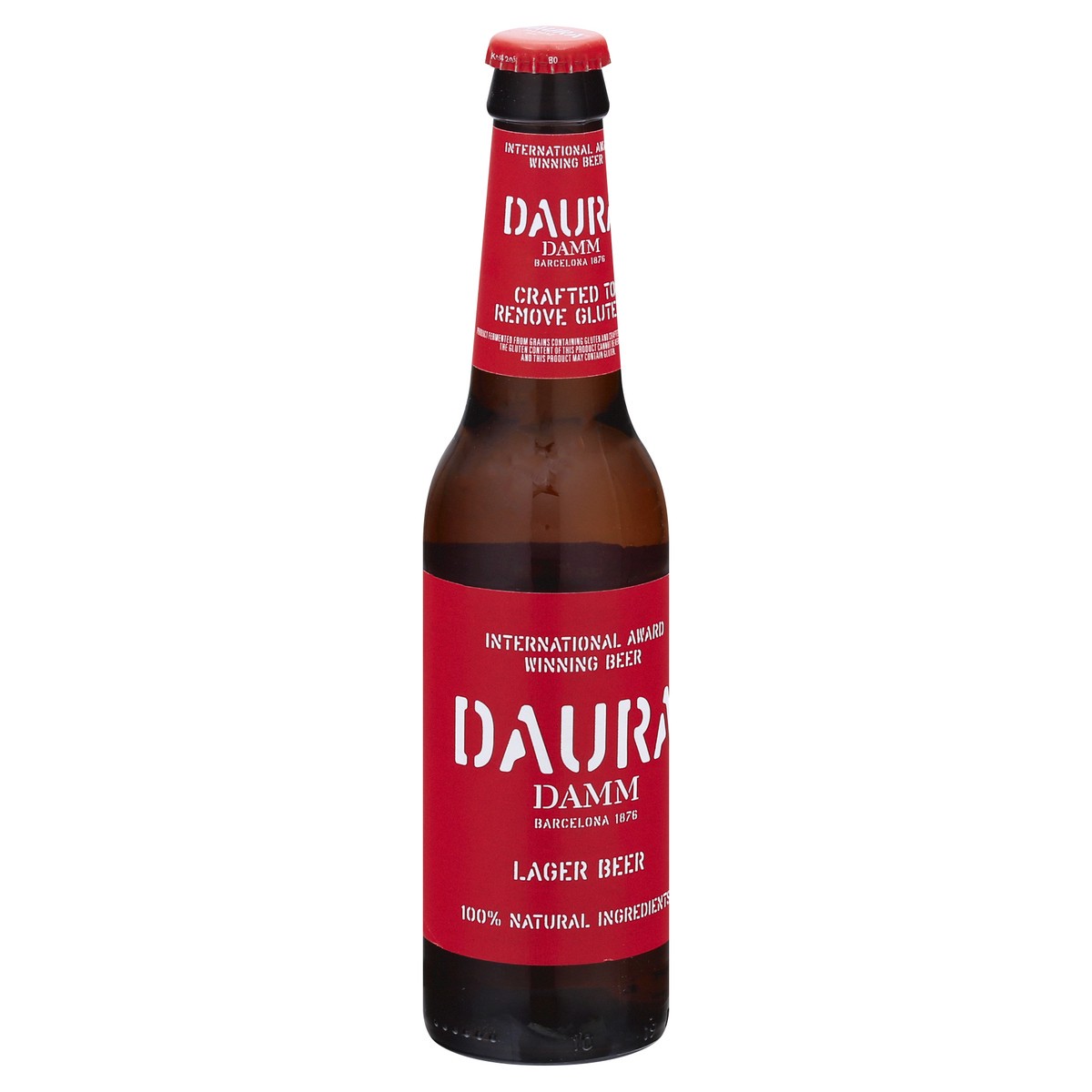 slide 6 of 11, Daura Damm Lager Beer 11.2 oz, 12 fl oz