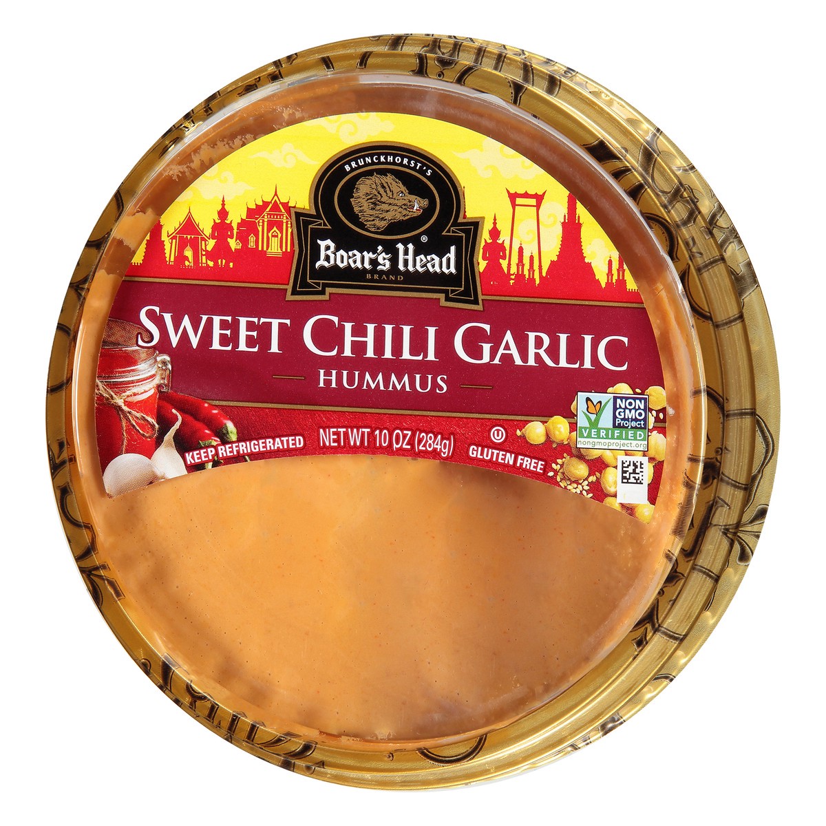 slide 7 of 9, Boar's Head Sweet Chili Garlic Hummus, 10 oz