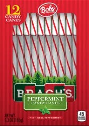 Bobs Red & White Mint Candy Canes