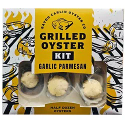 Bayou Carlin Oyster Co. Garlic Parmesan Grilled Oyster Kit