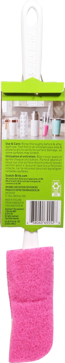 slide 5 of 9, Scotch-Brite Bottle Scrubber, 1 ct
